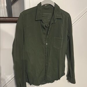 Frank & Eileen Green Button-Up Shirt